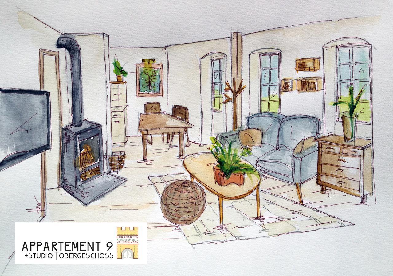 Burggarten Appartements Neuleiningen Екстер'єр фото