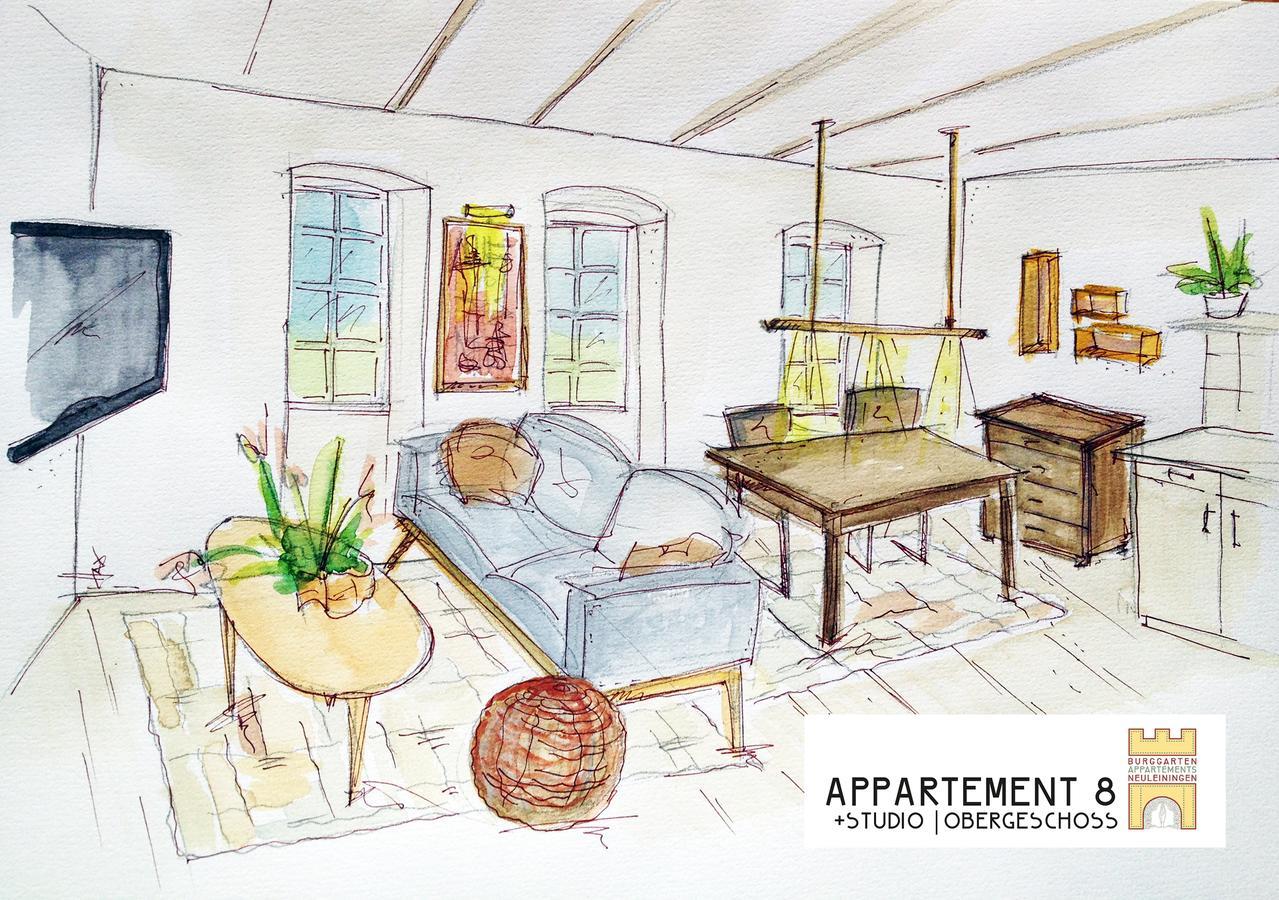 Burggarten Appartements Neuleiningen Екстер'єр фото