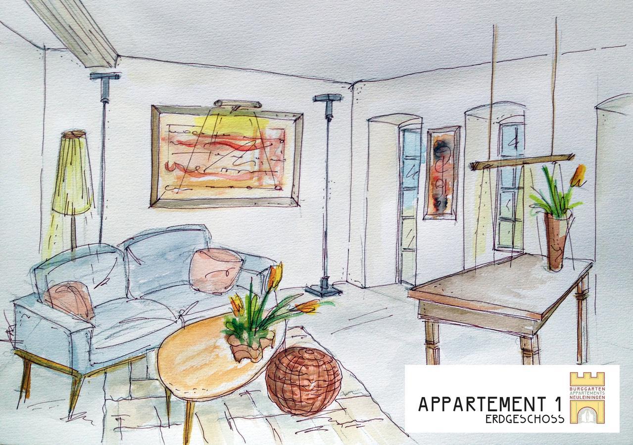 Burggarten Appartements Neuleiningen Екстер'єр фото